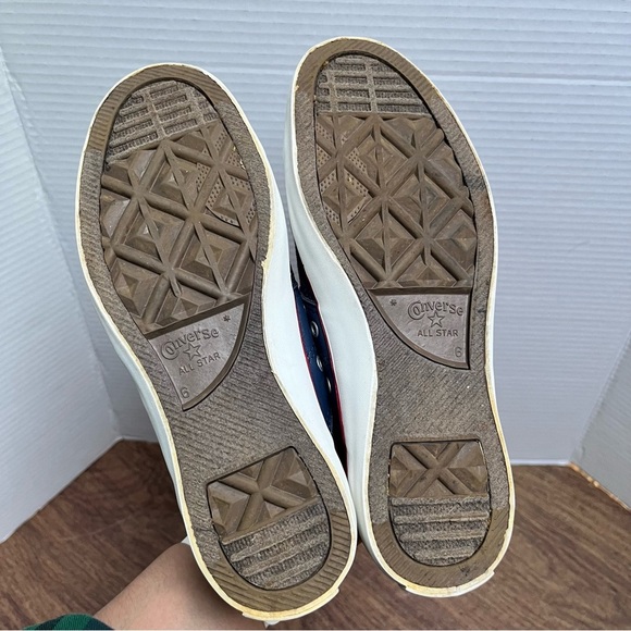 Converse All Star Navy Blue Lady All Star Sneakers Size 6 - Picture 8 of 14